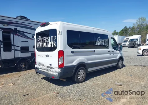 2021 Ford Transit-350 Passenger Van Xlt из США, поврежденный, VIN 1FBAX2C82MKA49695